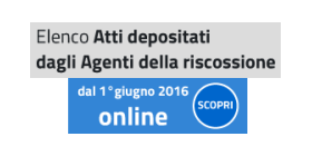 Elenco Atti depositati dagli agenti della riscossione