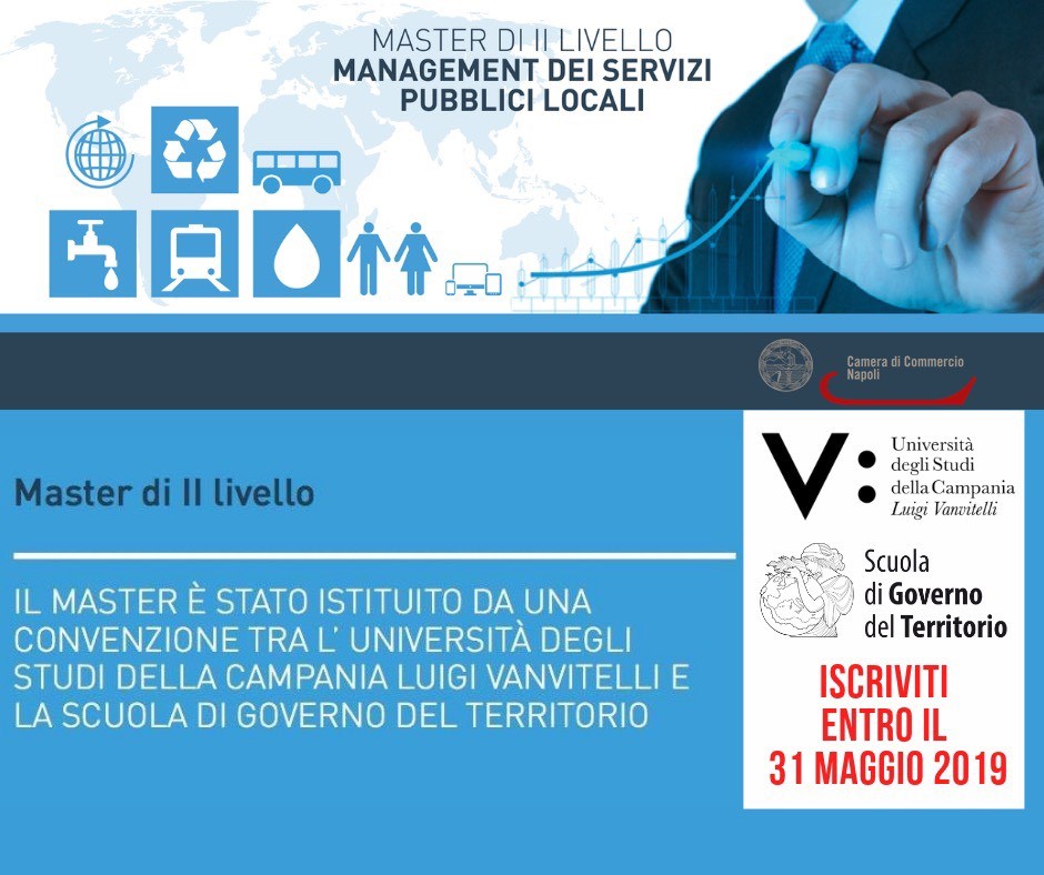  Seconda Edizione del Master di II livello in «Management dei Servizi Pubblici Locali»